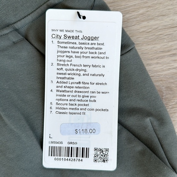 Lululemon City Sweat Jogger - Picture 6 of 11